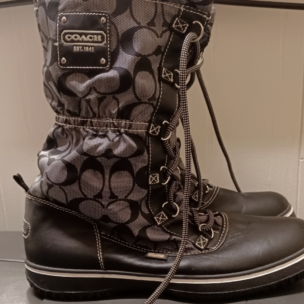 Coach Winter Boots size 9.5